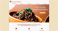 Desktop Screenshot of dreamsofbhutan.com
